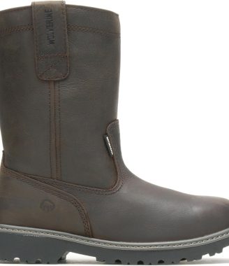 Wolverine Men's Floorhand Wellington Boot, Dark Brown, 10 M US
